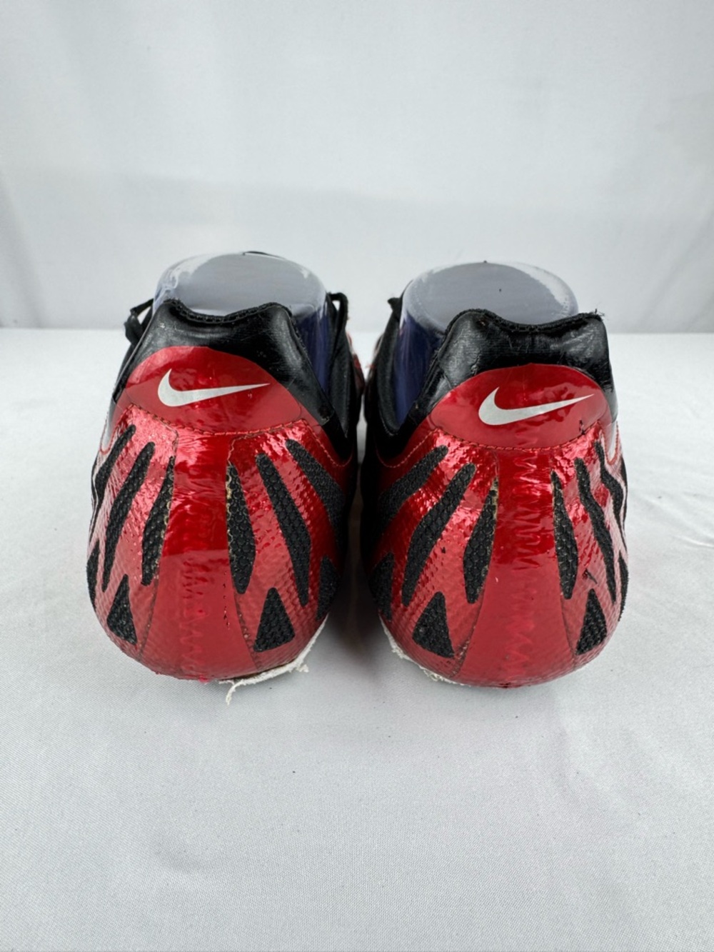 Nike Zoom Superfly Elite Track Spikes Red Black Mens US 11 EU 45 Sprint Racing - Picture 5 of 10